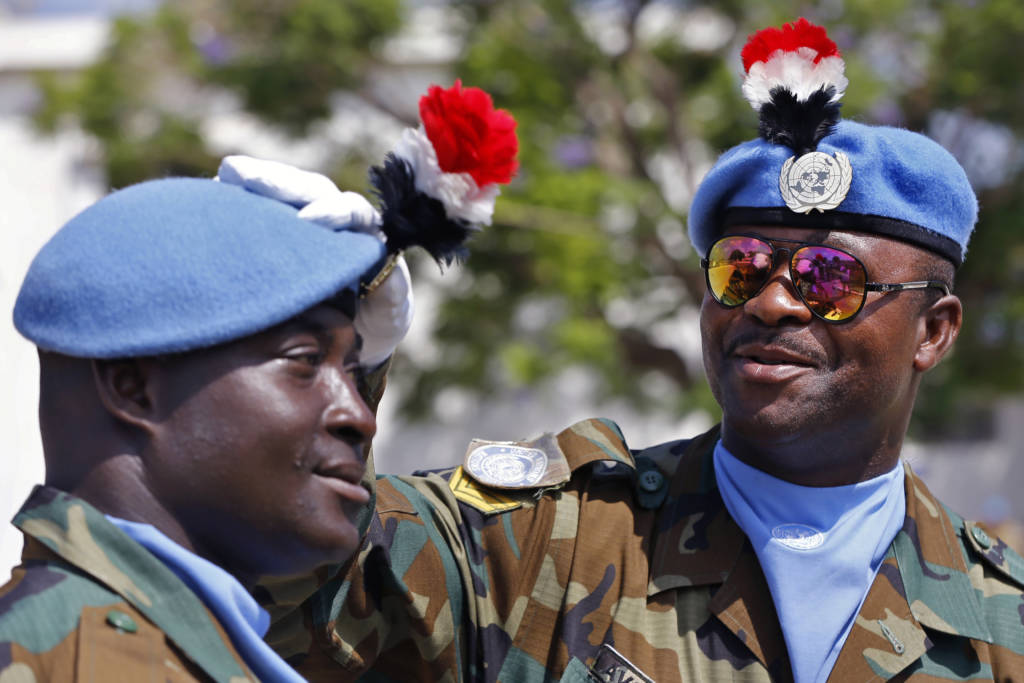 A UNIFIL peacekeepers from Ghana