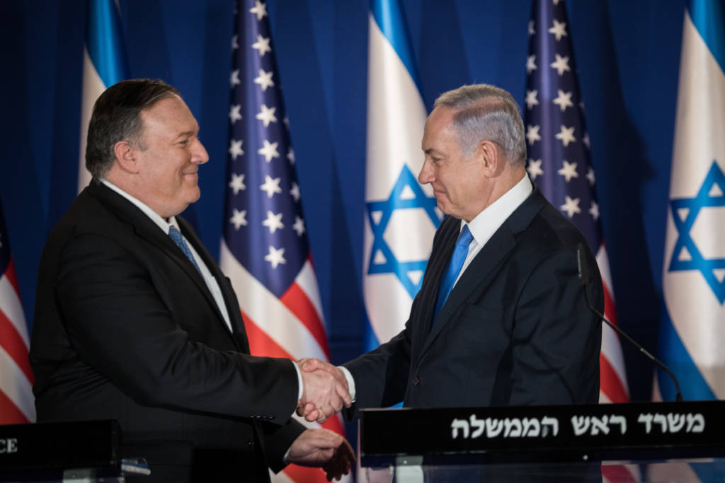 Pompeo Netanyahu