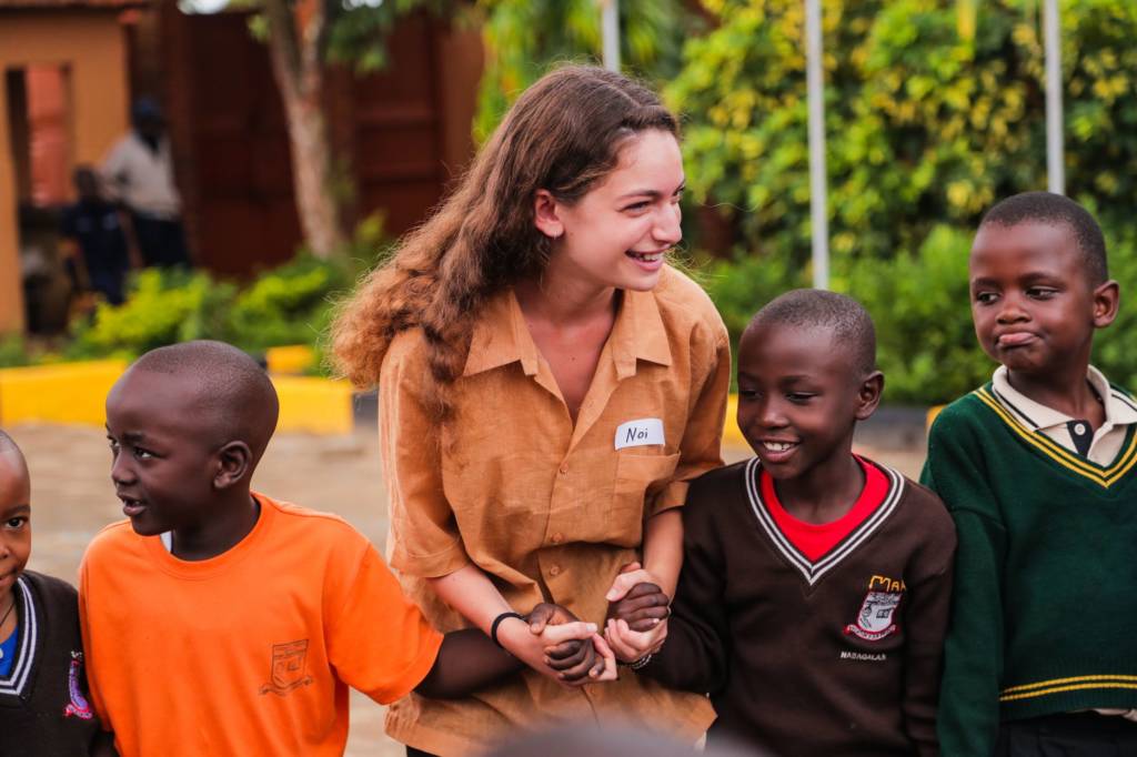 Israeli volunteer in Ghana