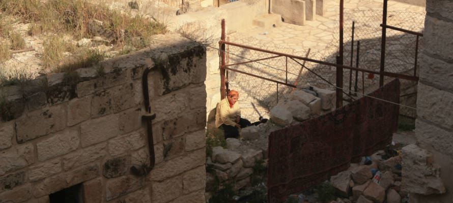 destroyed home gaza