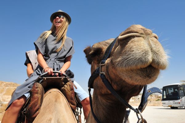 Tourist in Israel. (shutterstock)
