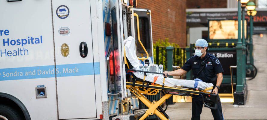New York coronavirus ambulance