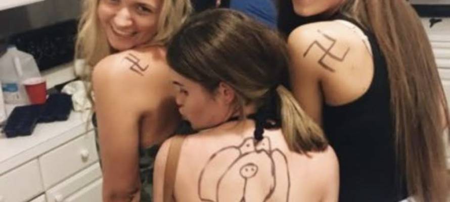penn state students swastikas