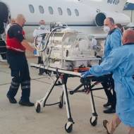 Israel medical aid Syrian baby