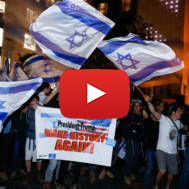 protest sovereignty Judea Samaria