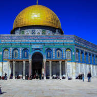 The Dome of the Rock.