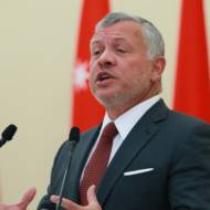 King Abdullah II of Jordan.