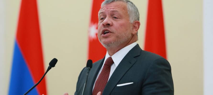 King Abdullah II of Jordan.