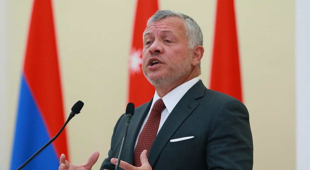 King Abdullah II of Jordan.