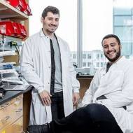 McGovern Fellows MIT Jonathan Gootenberg (L) and Omar Abuddayeh