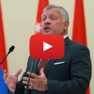 King Abdullah II of Jordan.
