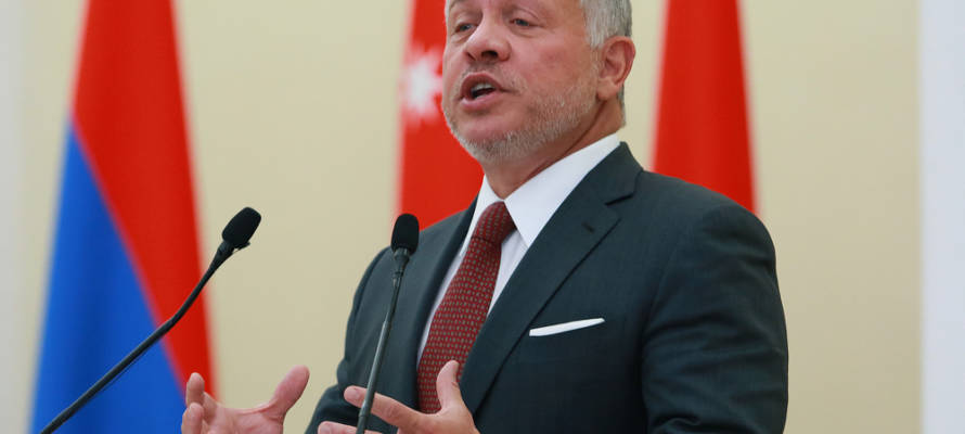 King Abdullah II of Jordan.