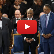 Louis Farrakhan and friends