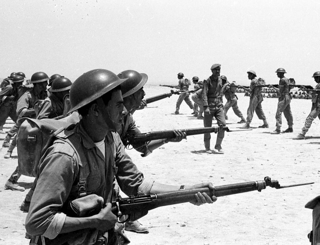 Jordan Army Recruits 1967