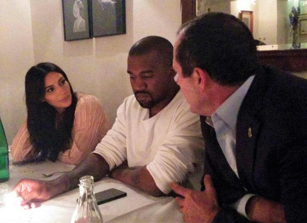 Kim Kardashian, Kanye West, Nir Barkat