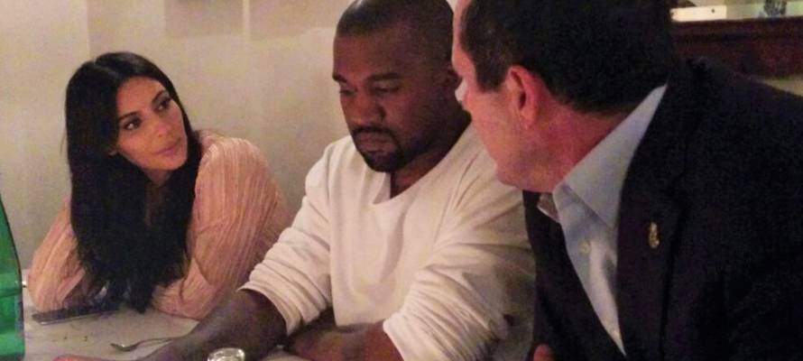 Kim Kardashian, Kanye West, Nir Barkat