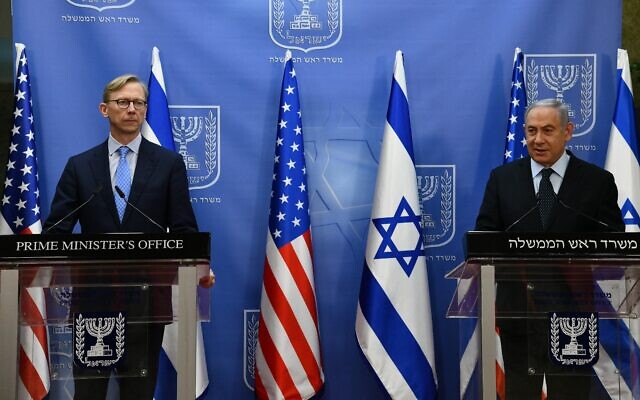 Netanyahu Brian Hook