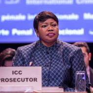 Former chief prosecutor Fatou Bensouda