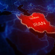 Iran viewed from space