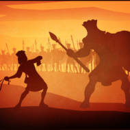 David and Goliath