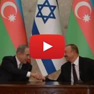 Azerbaijani President Ilham Aliyev and Netanyahu