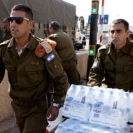 Illustration: IDF Home Command Soldiers (Flash90)