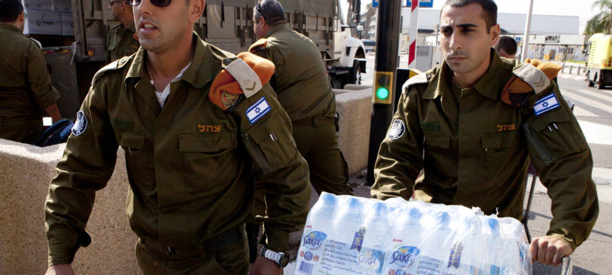 Illustration: IDF Home Command Soldiers (Flash90)
