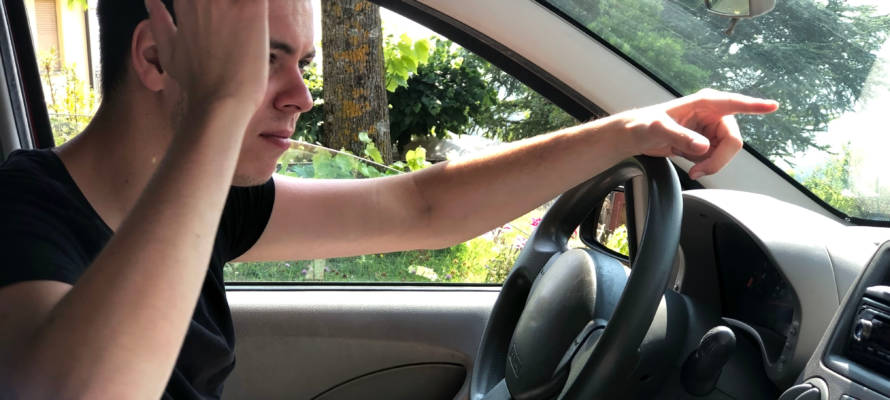 upset driver