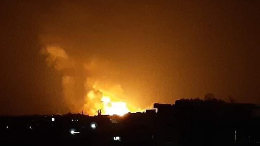 Airstrike in Syria