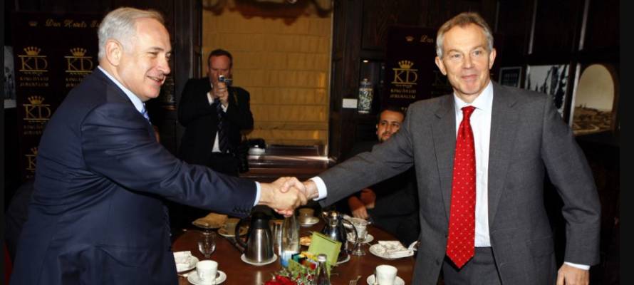 Netanyahu Blair