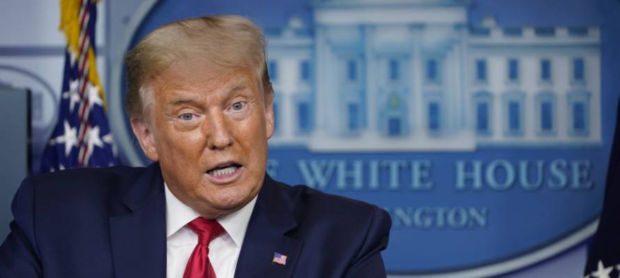 Donald Trump at the White House