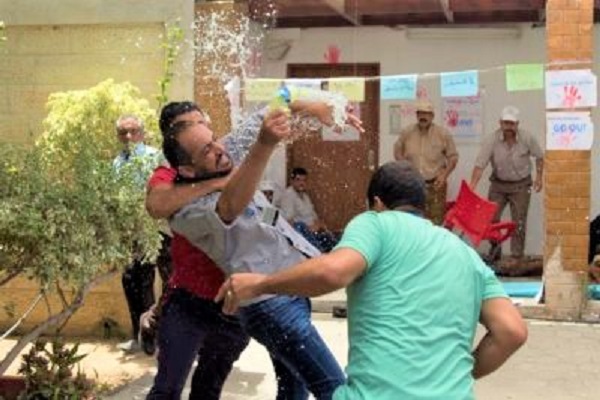 Palestinians brawl