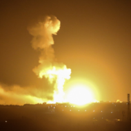 IDF Pounds Hamas