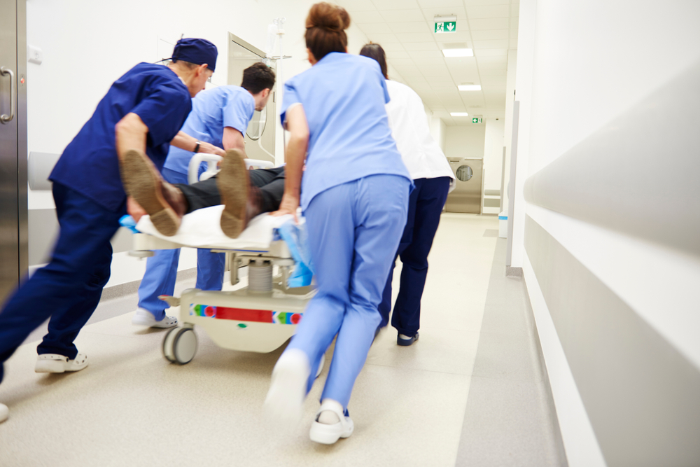 patient rushed to emergency surgery
