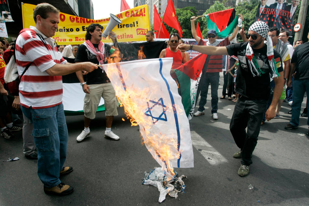 Anti-Israel protesters