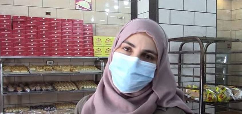 Palestinian woman