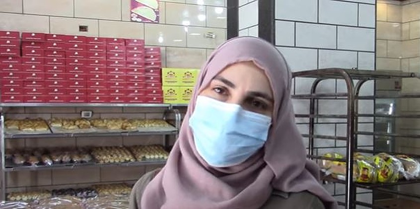 Palestinian woman