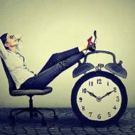 relaxing in spare time