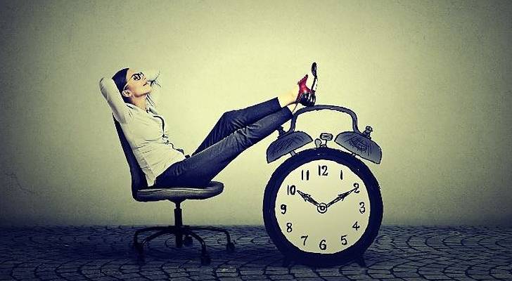 relaxing in spare time