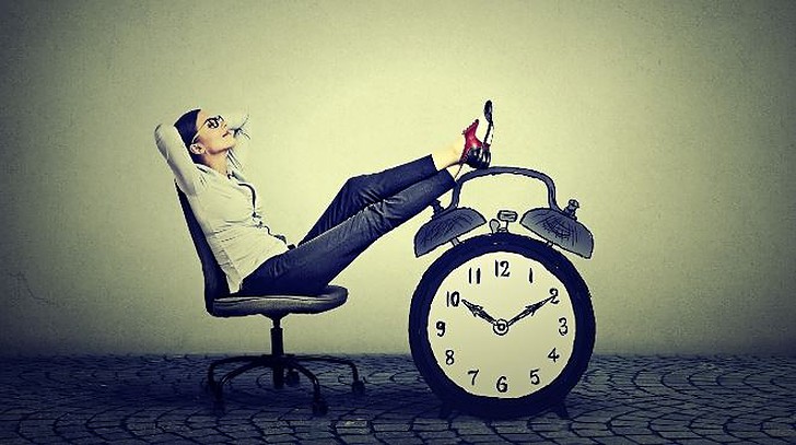 relaxing in spare time