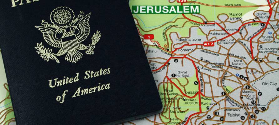 US Passport Jerusalem