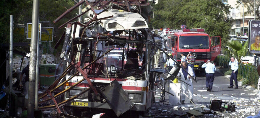 Palestinian terror Second Intifada