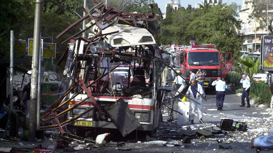 Palestinian terror Second Intifada