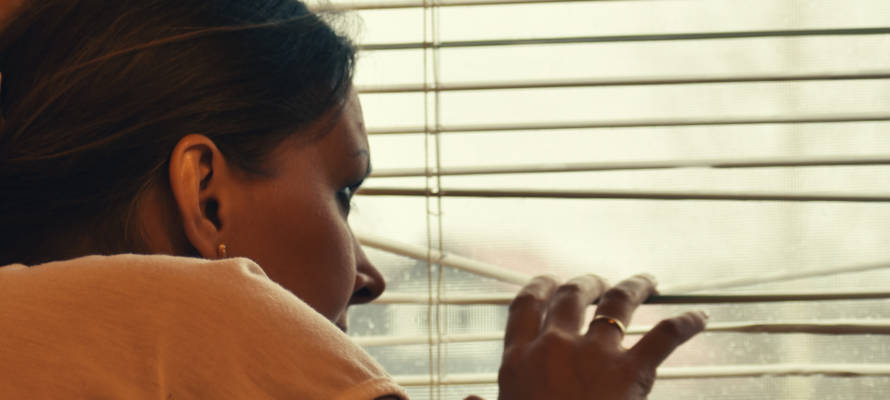 neighbor spying