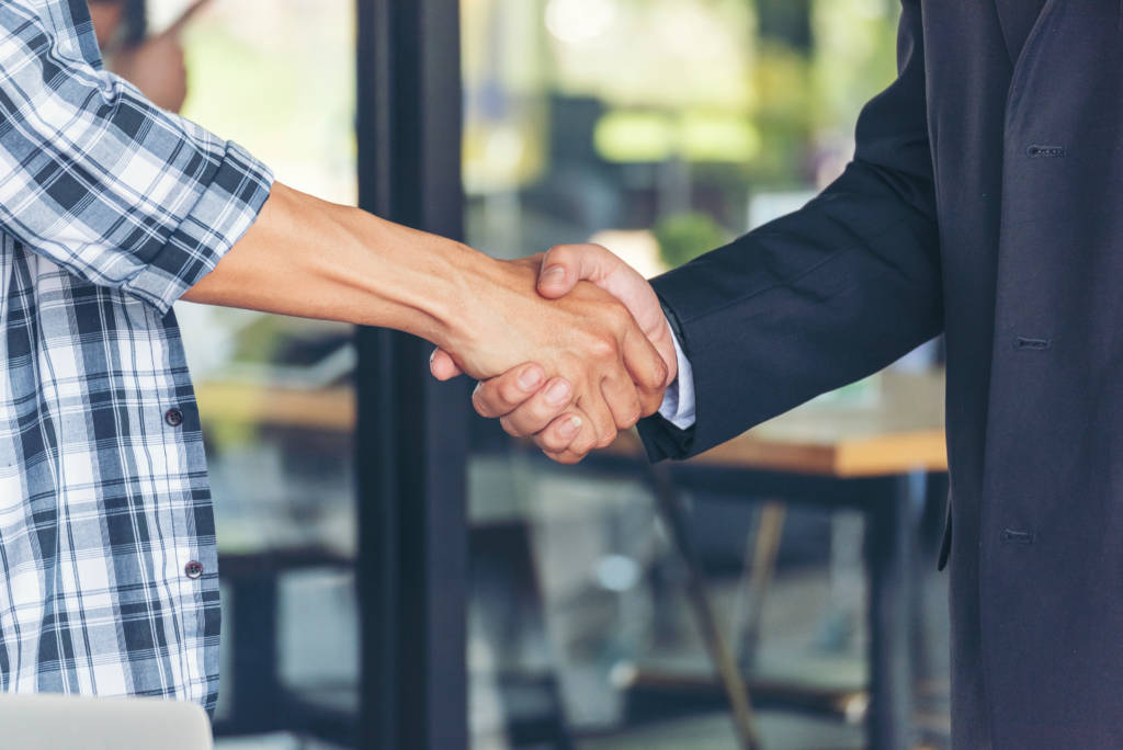 hand shake