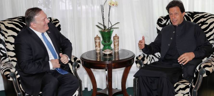 Mike Pompeo, Imran Khan