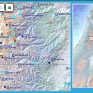 Land of Israelm map