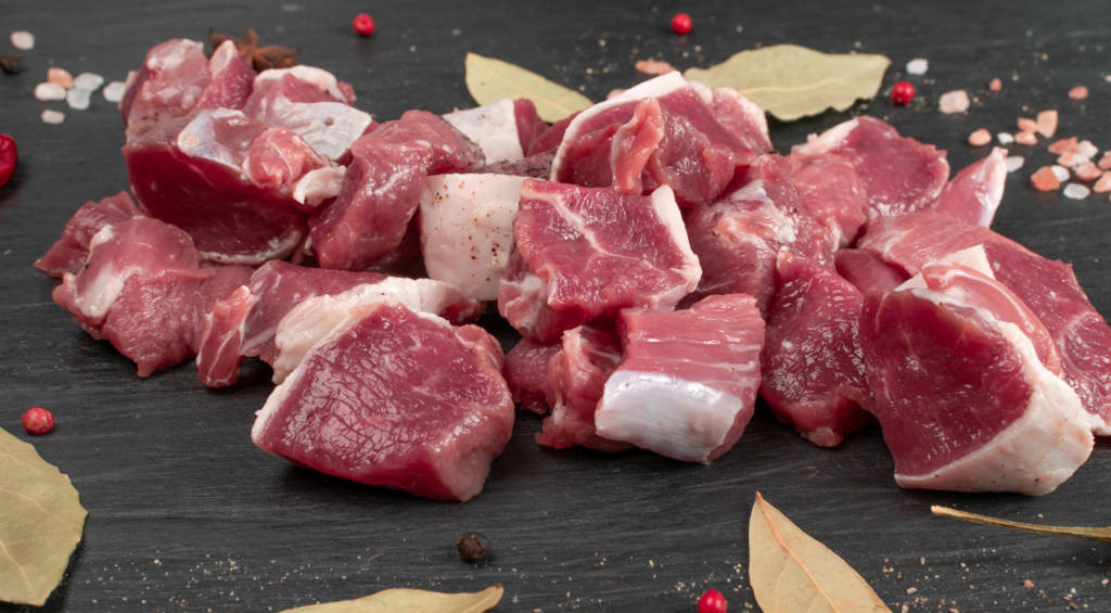 raw meat