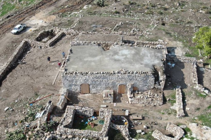 Arab squatters archaeological site