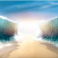 Splitting of the Red Sea